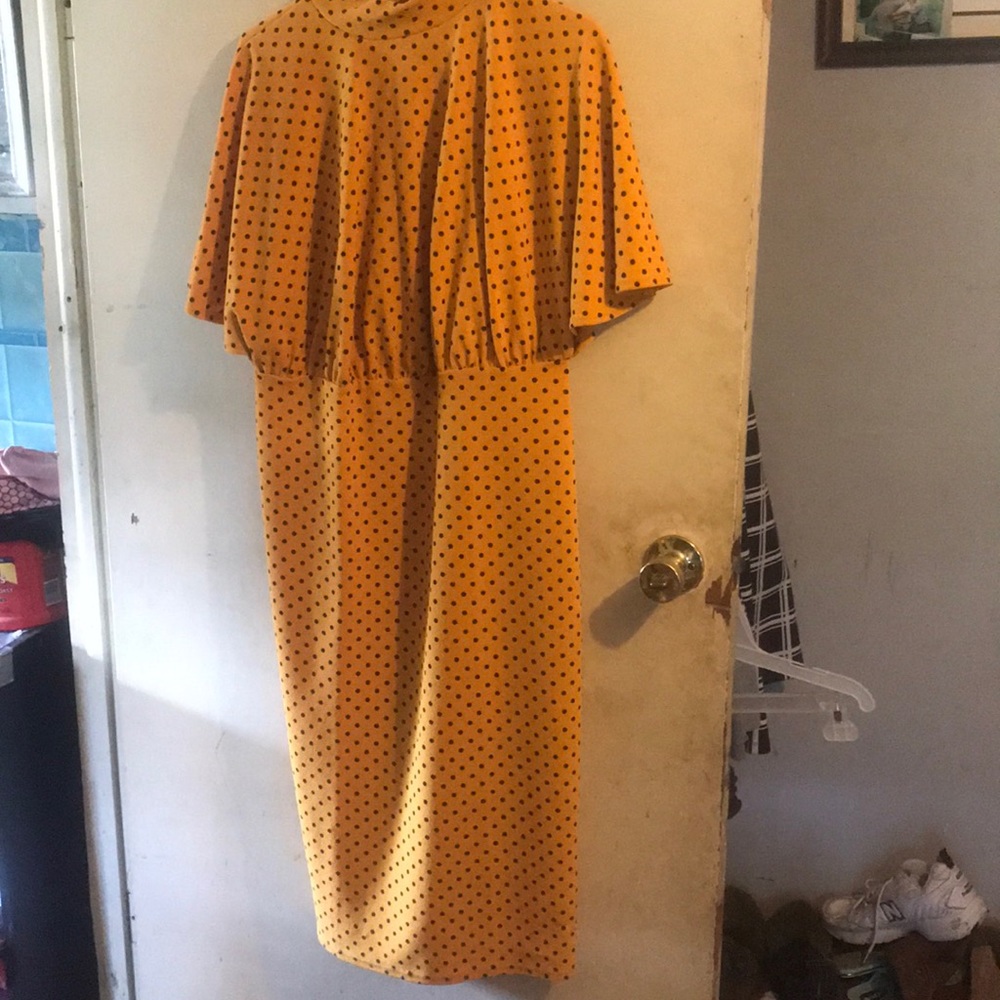 Boohoo polka dot dress size 14W